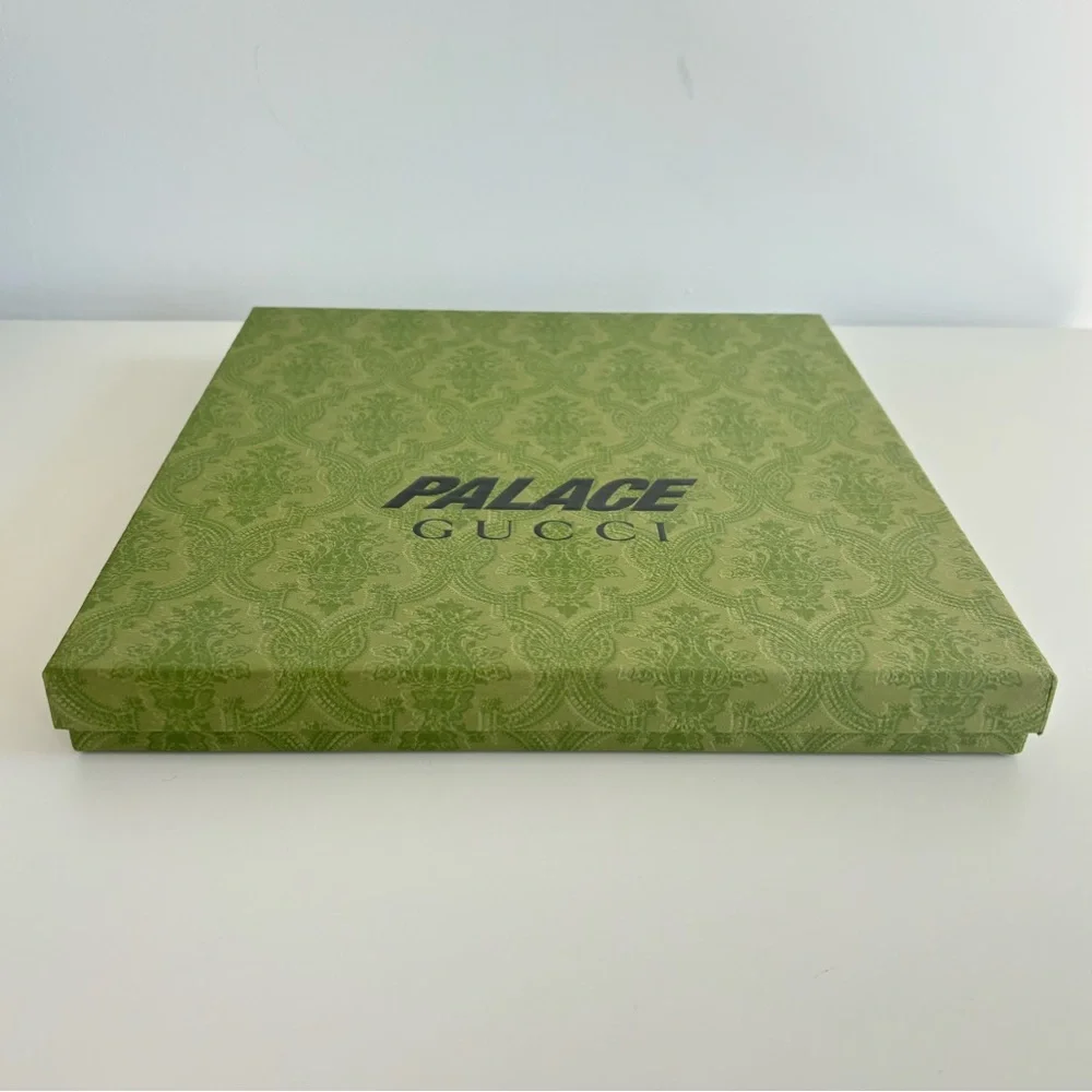 Gucci x Palace Green Patterned Gift Box